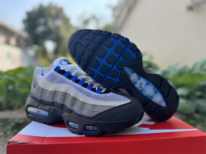 Authentic Nike Air Max 95 OG Big Bubble Blue Spark