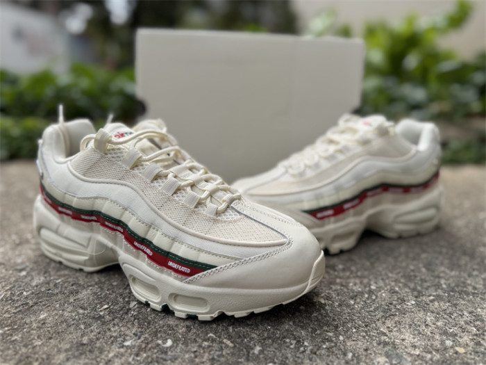 Authentic Air Max 95 x UNDEFEATED White