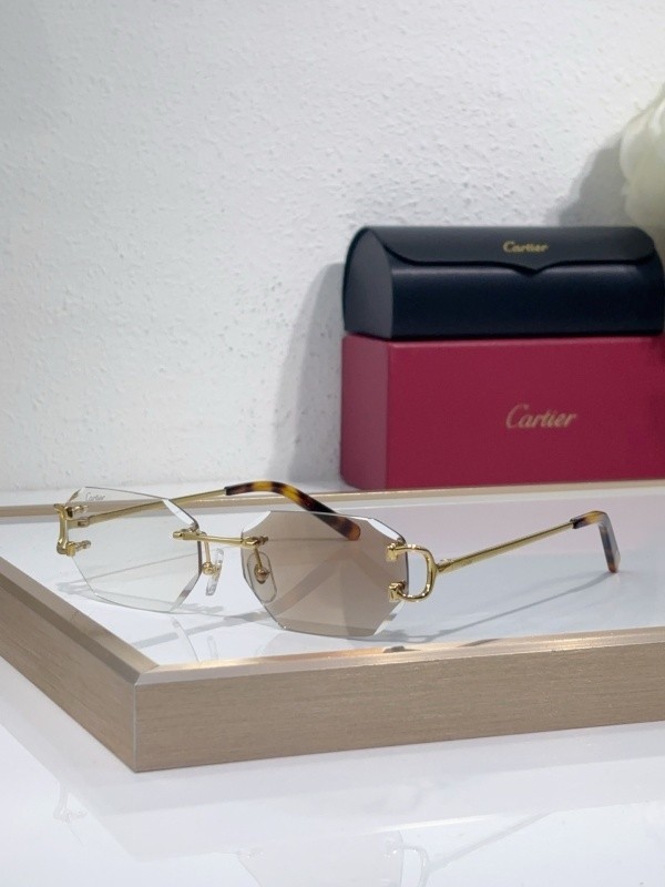 Cartier Sunglasses AAAA-8953