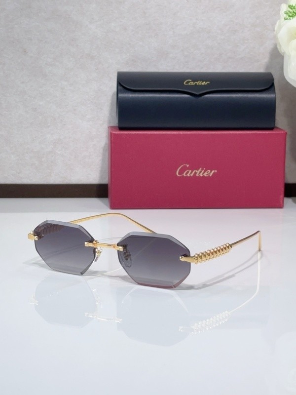 Cartier Sunglasses AAAA-8533