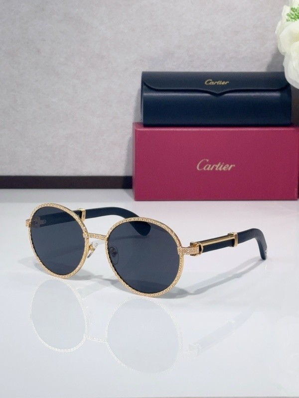 Cartier Sunglasses AAAA-8565