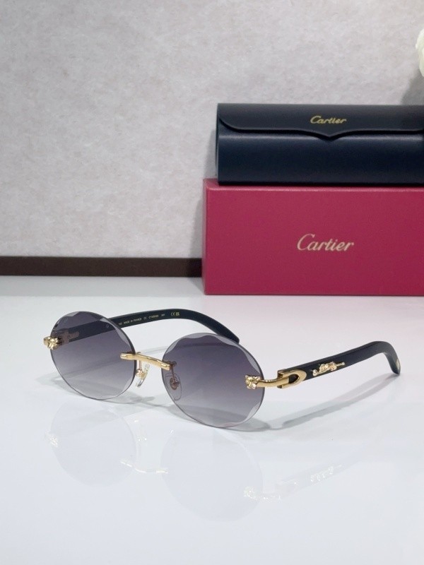 Cartier Sunglasses AAAA-8591