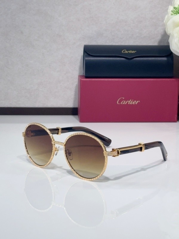 Cartier Sunglasses AAAA-8570