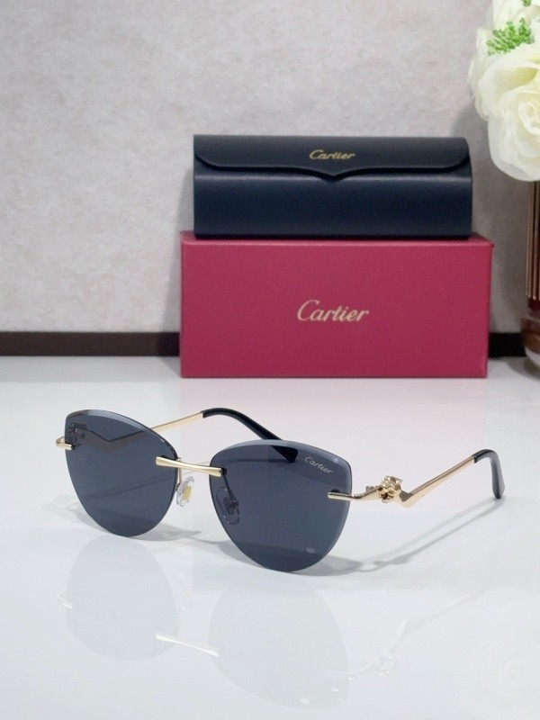 Cartier Sunglasses AAAA-8677