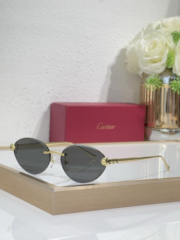 Cartier Sunglasses AAAA-9194