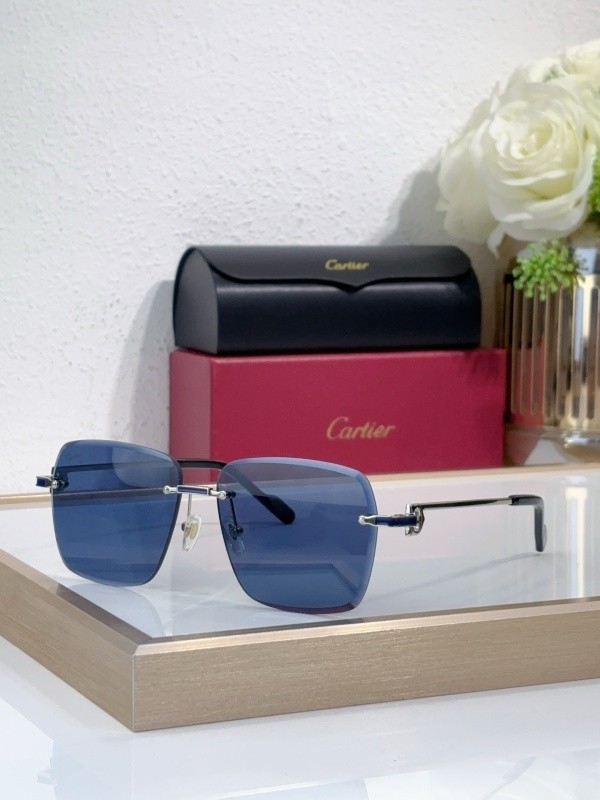 Cartier Sunglasses AAAA-9058