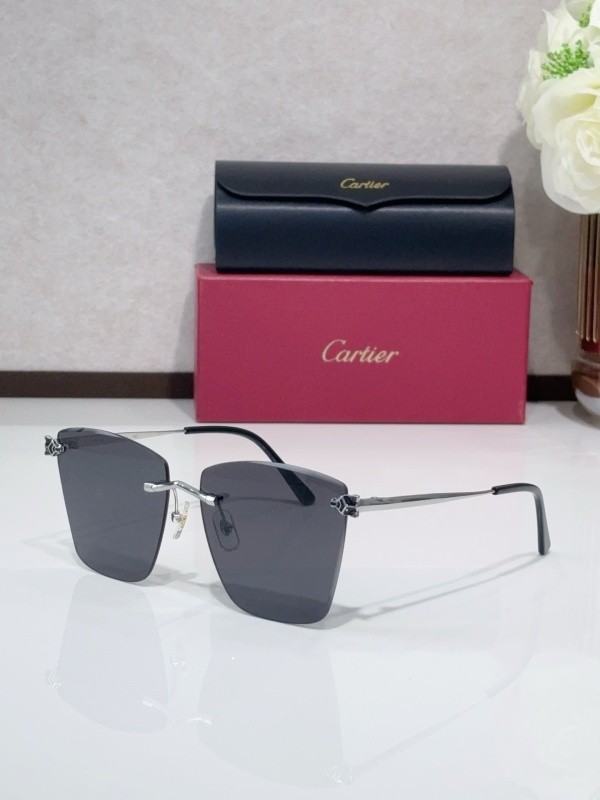 Cartier Sunglasses AAAA-8686