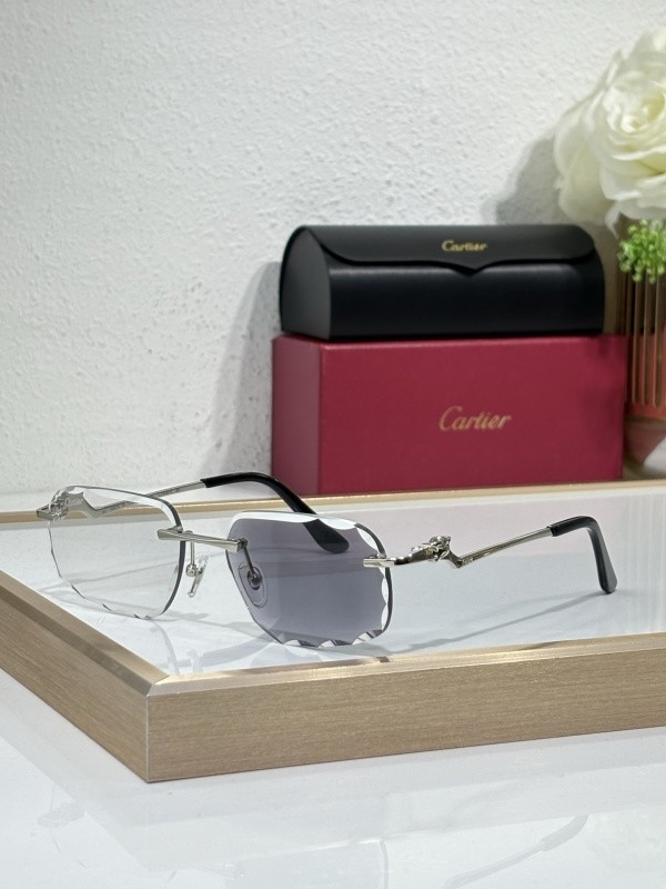 Cartier Sunglasses AAAA-8882