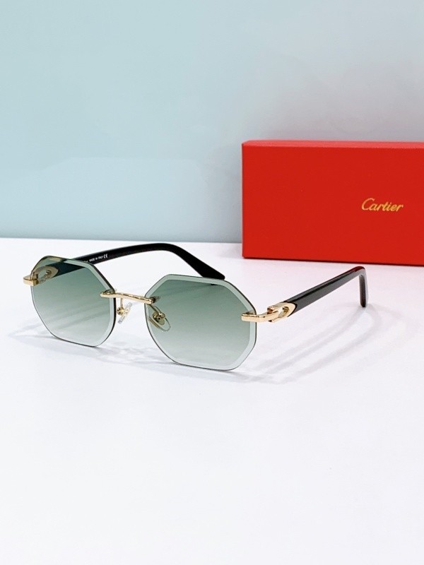 Cartier Sunglasses AAAA-9066