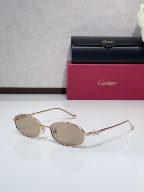 Cartier Sunglasses AAAA-8619