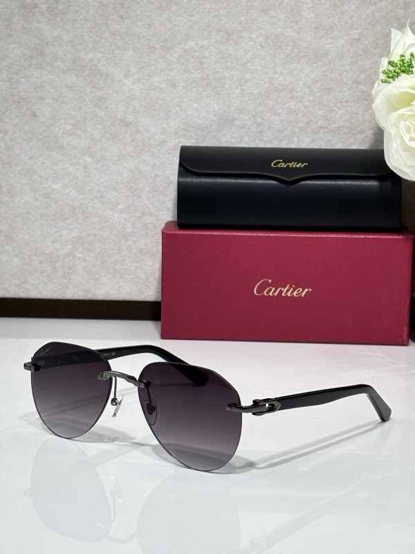 Cartier Sunglasses AAAA-8856
