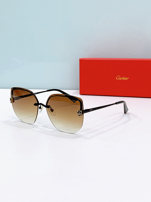 Cartier Sunglasses AAAA-9753