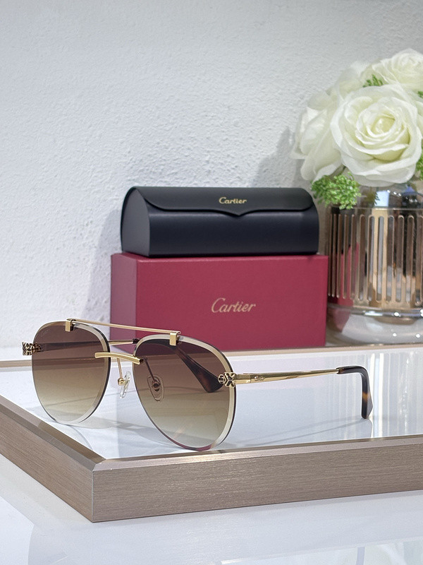 Cartier Sunglasses AAAA-9565