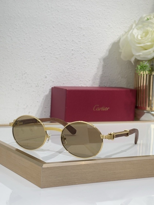 Cartier Sunglasses AAAA-9306