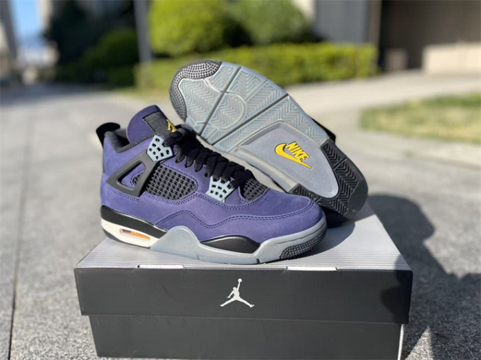 Authentic Air Jordan 4 “Lakers”