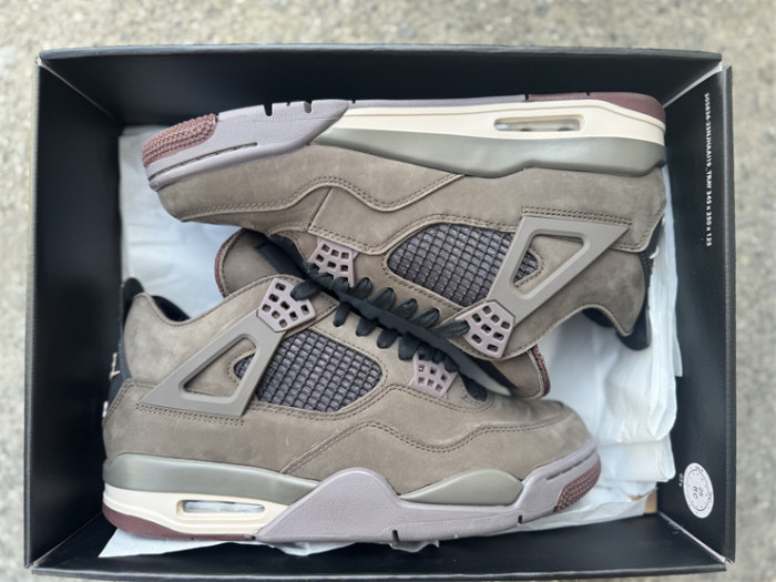 Authentic Air Jordan 4 Retro SP A Ma Maniére Dark Mocha