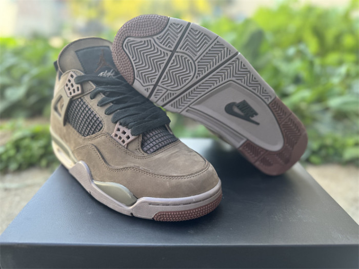Authentic Air Jordan 4 Retro SP A Ma Maniére Dark Mocha
