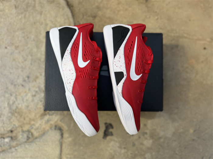 Authentic Nike Kobe 9 EM Low Protro TB University Red