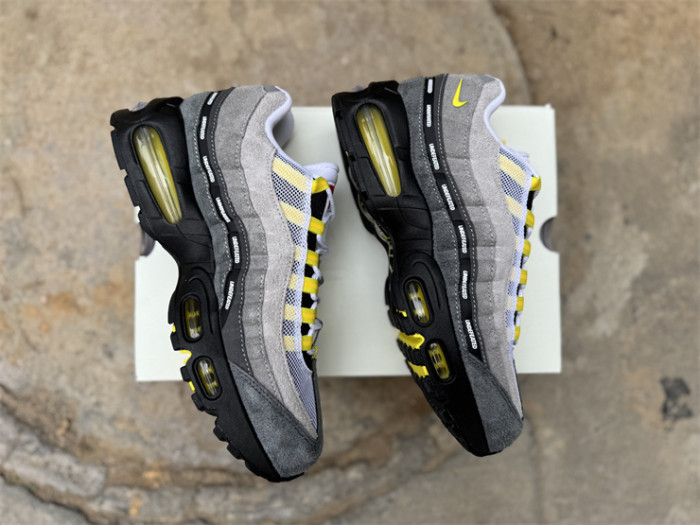 Authentic Nike Air Max 95 SP Undefeated Geo Shanghai Opti Yellow