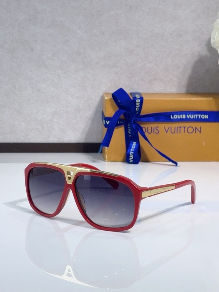 LV Sunglasses AAAA-7018