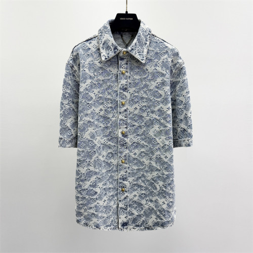 LV Shirt High End Quality-1357