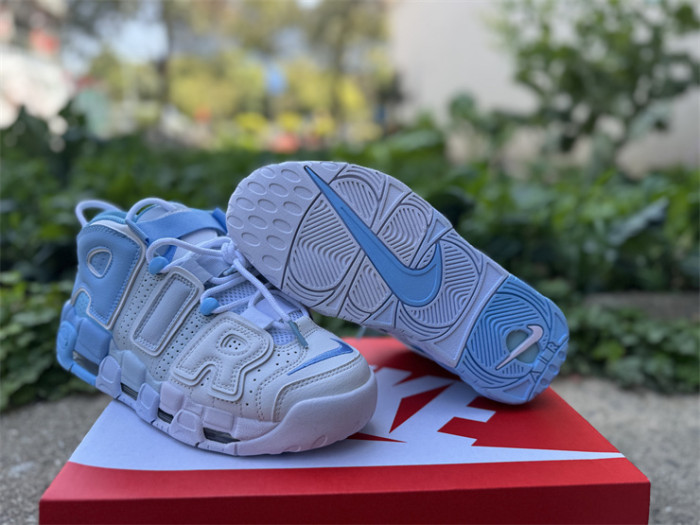 Authentic Nike Air More Uptempo Psychic Blue Sky