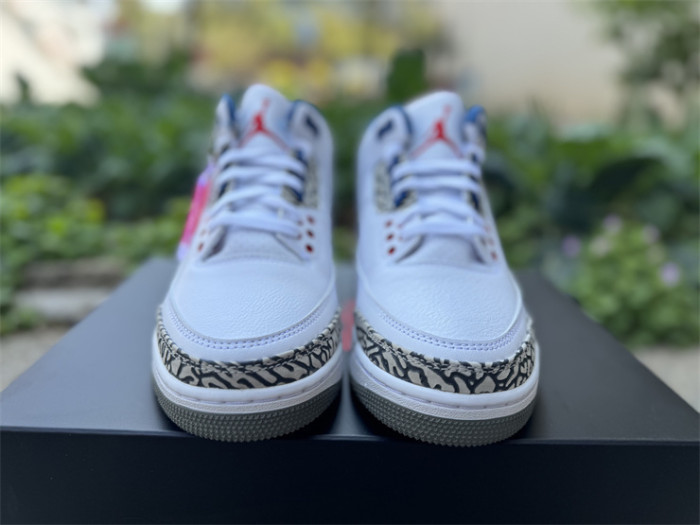 Authentic Air Jordan 3 Retro True Blue 2016