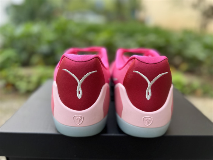 Authentic Nike Kobe 9 EM Low Protro Kay Yow Think Pink