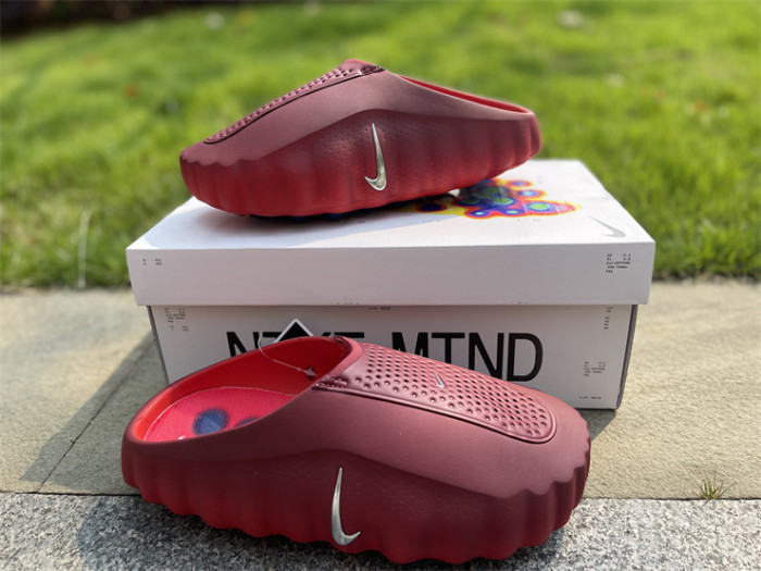 Nike Mind 001 Slide Team Red University Red (fit small)