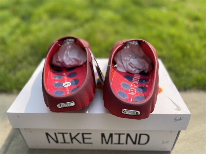 Nike Mind 001 Slide Team Red University Red (fit small)