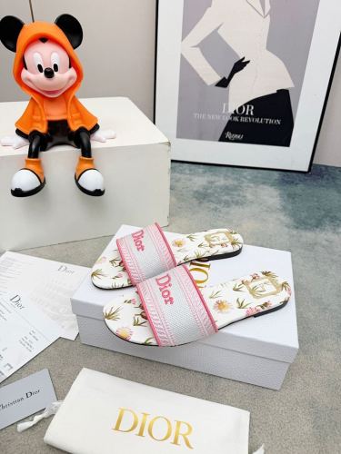 Dior women slippers 1：1 quality-429