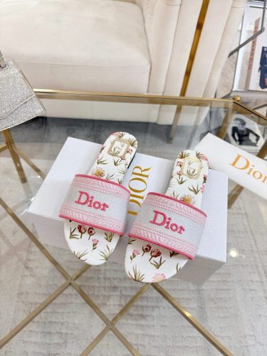 Dior women slippers 1：1 quality-427
