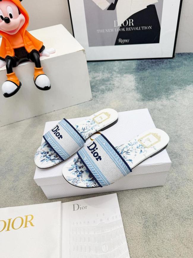 Dior women slippers 1：1 quality-428