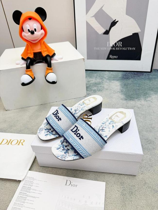 Dior women slippers 1：1 quality-433