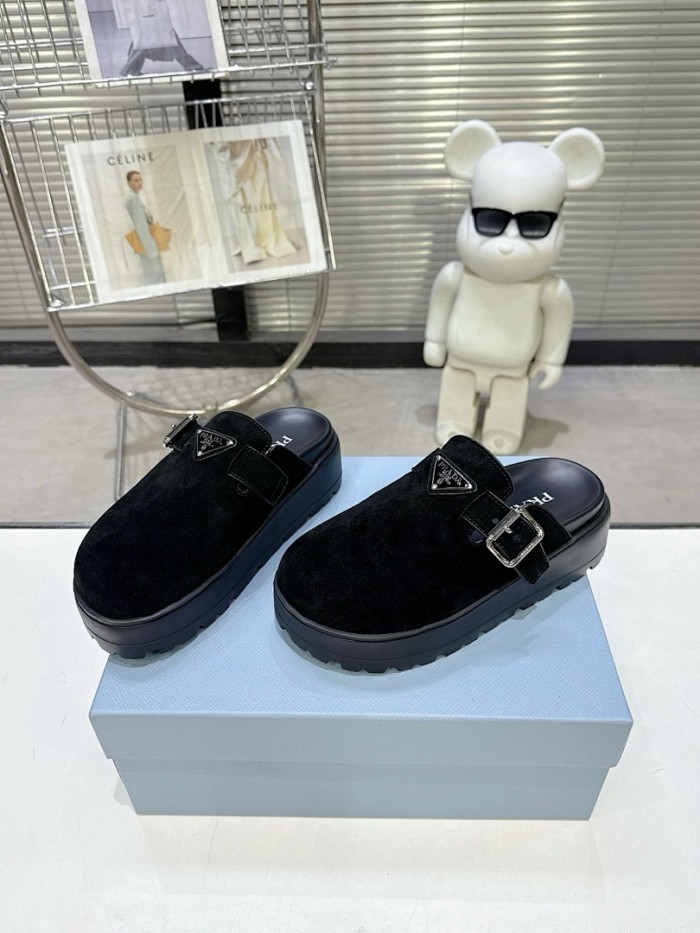 Prada women slippers 1：1 quality-172