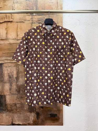 LV Shirt High End Quality-1397