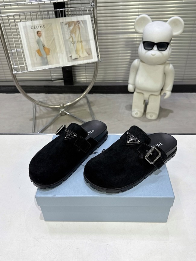 Prada women slippers 1：1 quality-178