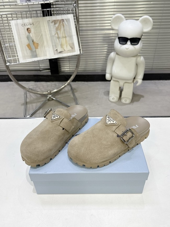 Prada women slippers 1：1 quality-177