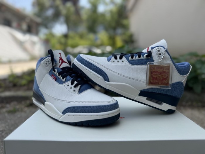 Authentic Air Jordan 3 Retro Levi’s All-Star