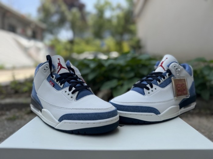 Authentic Air Jordan 3 Retro Levi’s All-Star