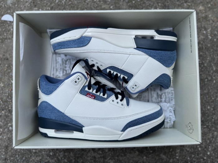 Authentic Air Jordan 3 Retro Levi’s All-Star