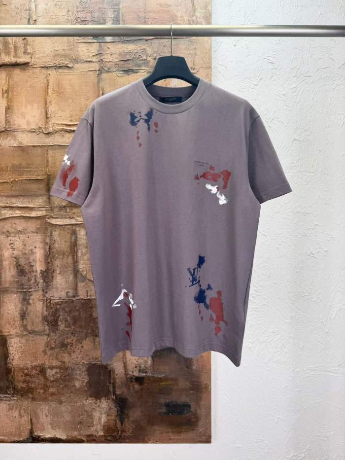 LV Shirt High End Quality-1401