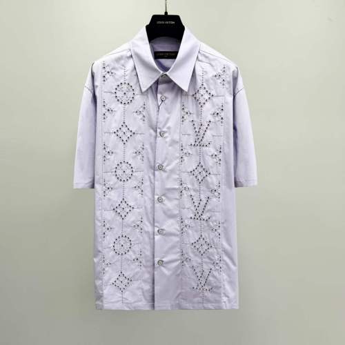 LV Shirt High End Quality-1415