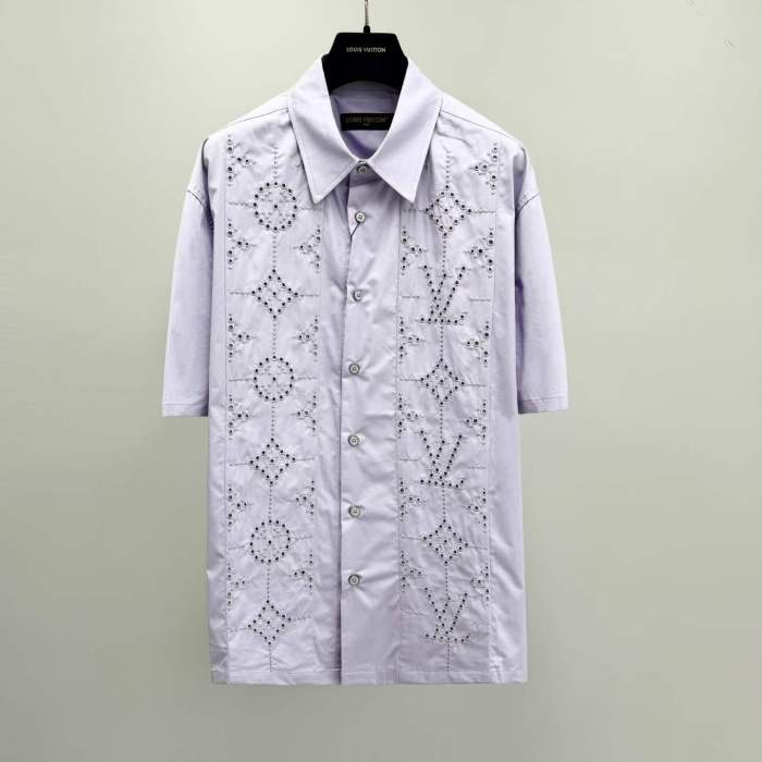 LV Shirt High End Quality-1415