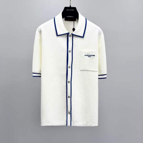 LV Shirt High End Quality-1410