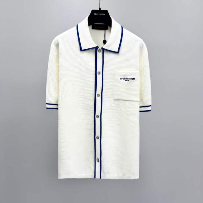 LV Shirt High End Quality-1410