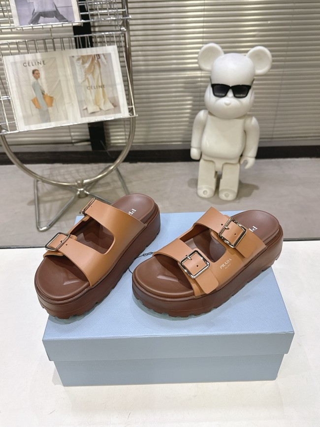 Prada women slippers 1：1 quality-180