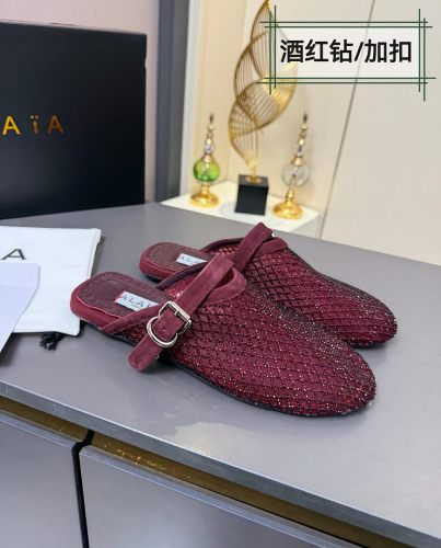 Alaia women slippers 1：1 quality-015