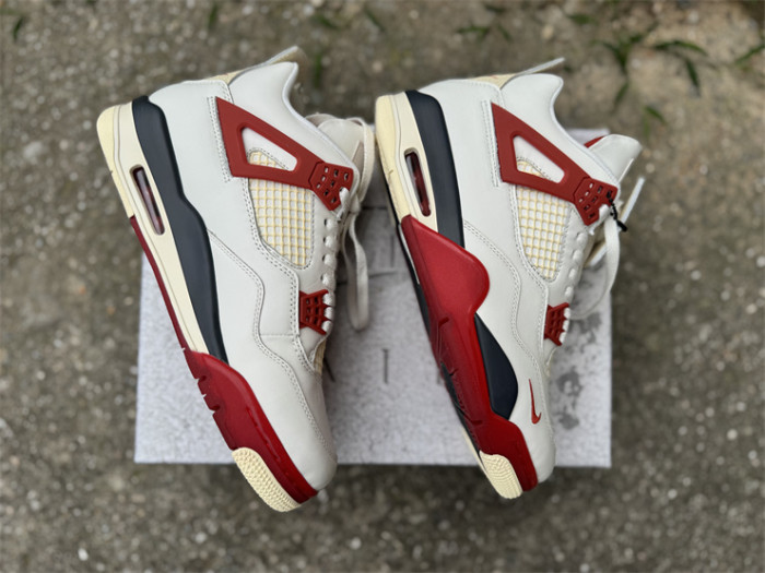 Authentic Air Jordan 4 Retro OG Nigel Sylvester Brick After Brick