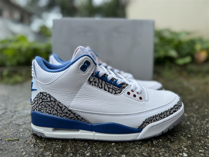 Authentic Air Jordan 3 “True Blue”  2026